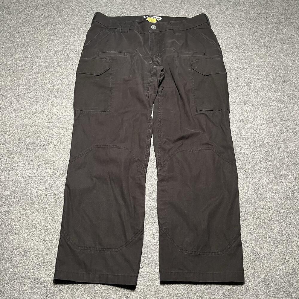 First Tactical Pants Womens 16 Tall V2 Cargo Black Tactical Ripstop Work Duty